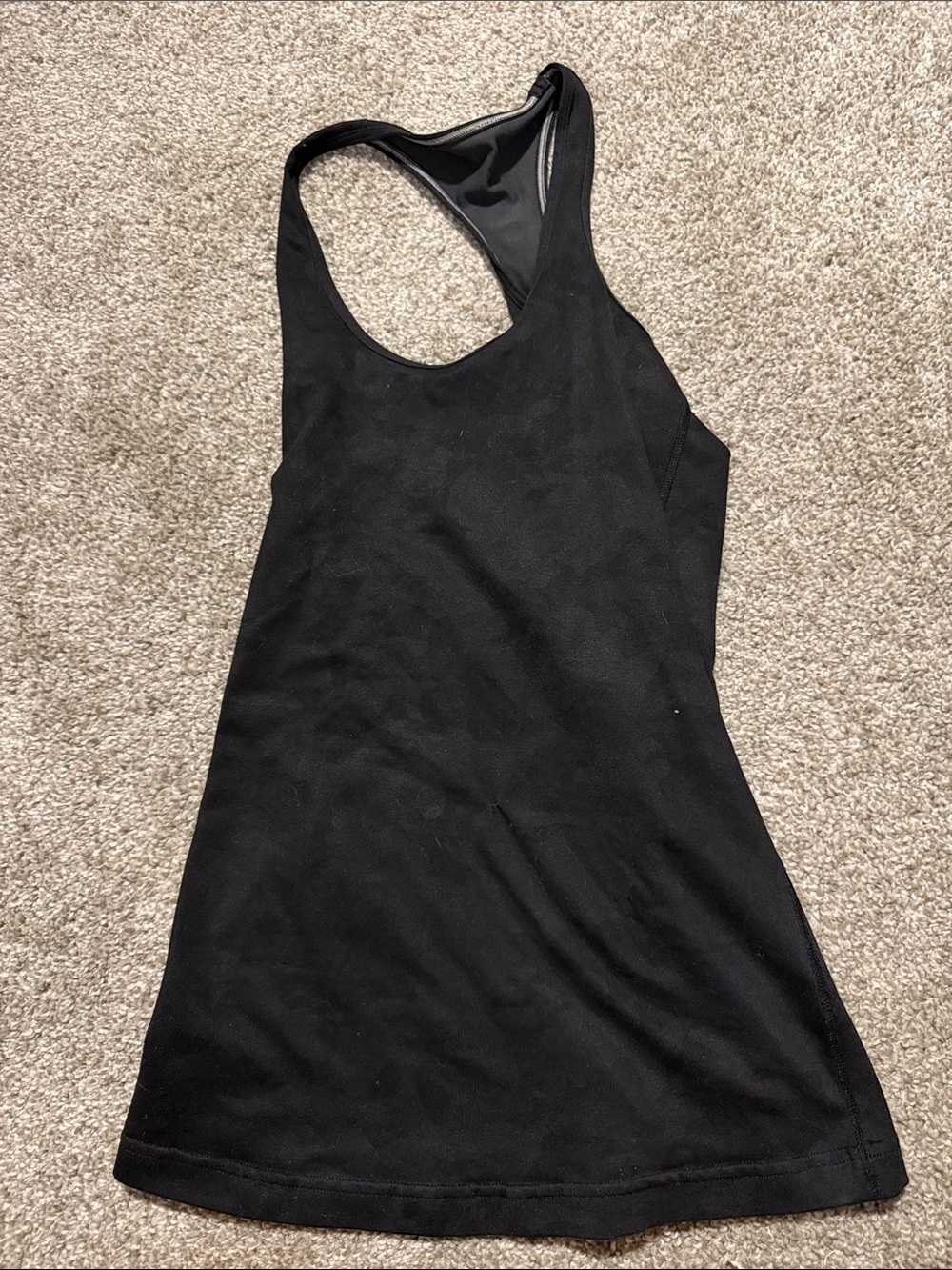 Lulu lemon Black Racerback top